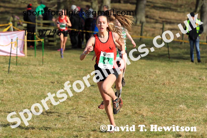 Girls under-15s Start Fitness NEHL, Alnwick, Northumberland. Photo: David T. Hewitson/Sports for All Pics